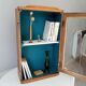 Vintage medicine cabinet in walnut 40/50s