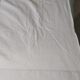 Drap ancien brodé art déco