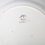 Badonviller Fenal round dish. France model Mogador. French Antique