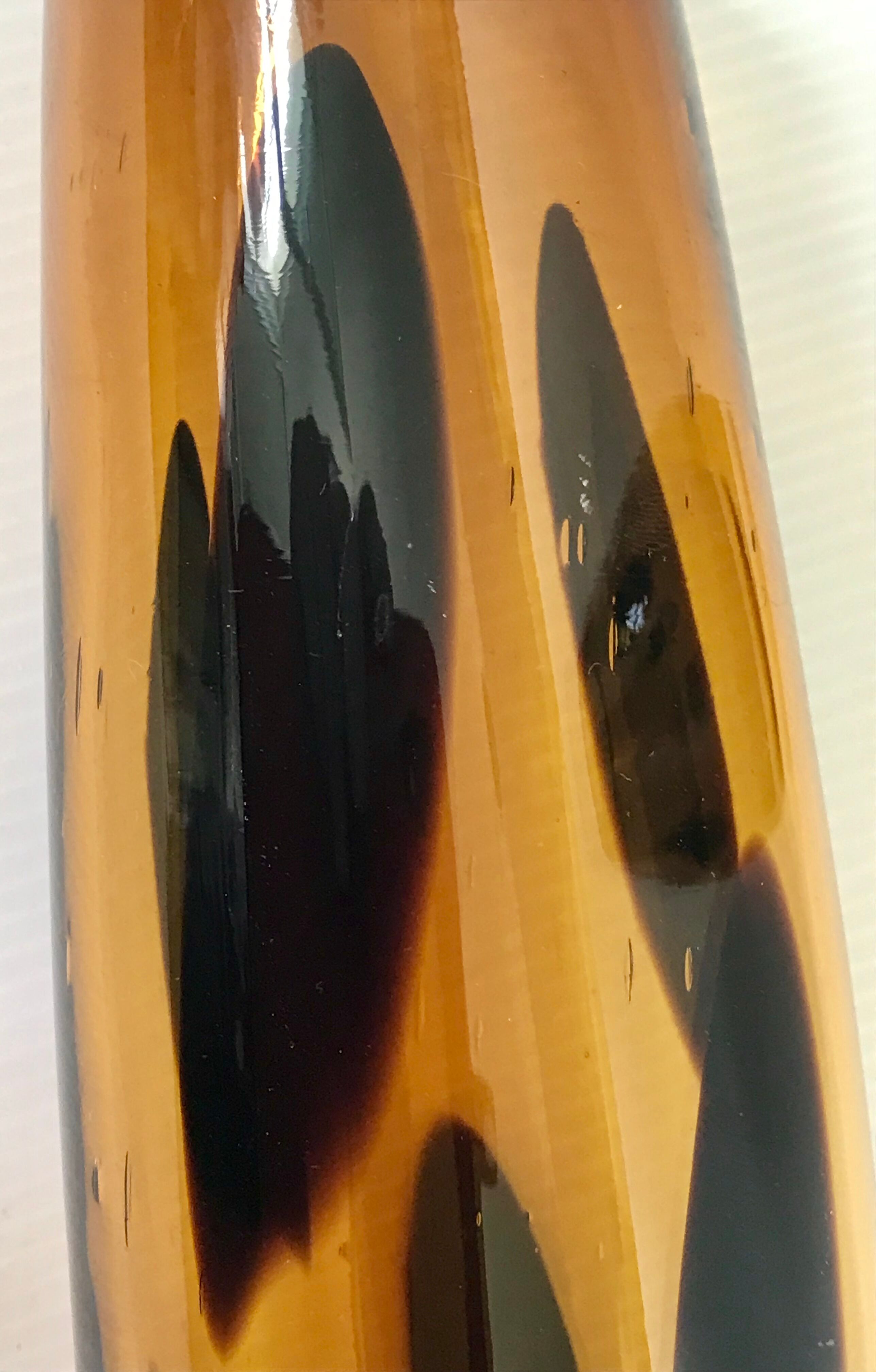 Pair of Murano glass vases