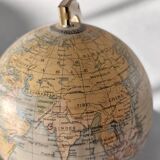 Chad Valley World Map 1950 Vintage.