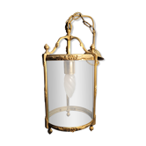 Golden bronze vestibule lantern