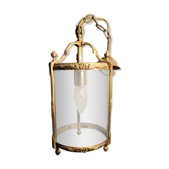 Golden bronze vestibule lantern
