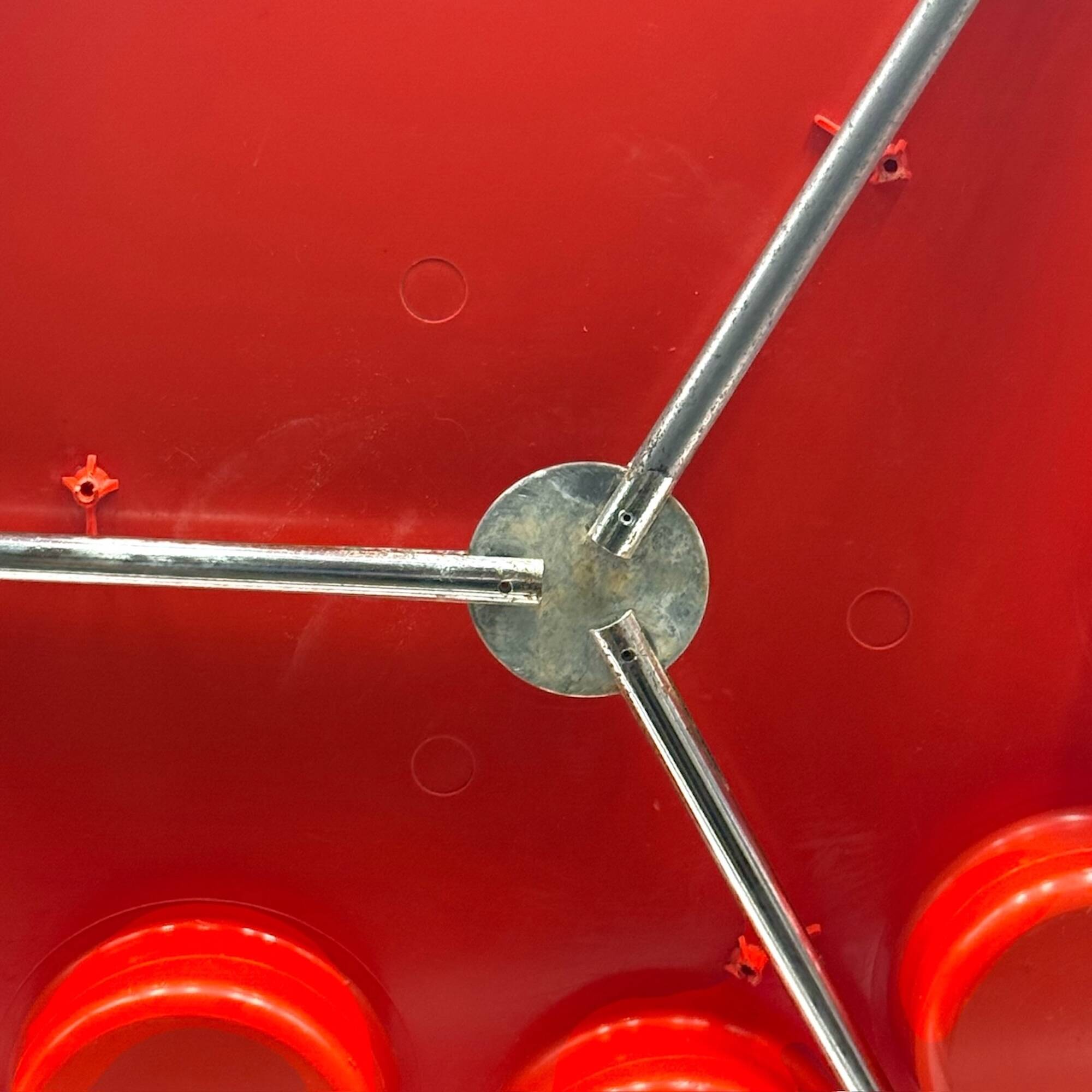 Vintage Serving Trolley with Bottle Holder by Dal Vera Italy, 1970s