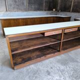 Ensemble de 2 comptoirs de magasin 1950