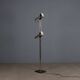 Vintage lacquered metal floor lamp, design, Italy, 1970s