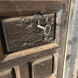 Porte ancienne espagnole en bois