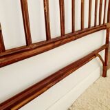 Rattan headboard for 2 people 140/160