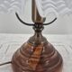 Lampe à poser vintage abat jour tulipe