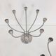 Scandinavian Modern Candleholder in Steel by M. Hagberg for Ikea, 1970s