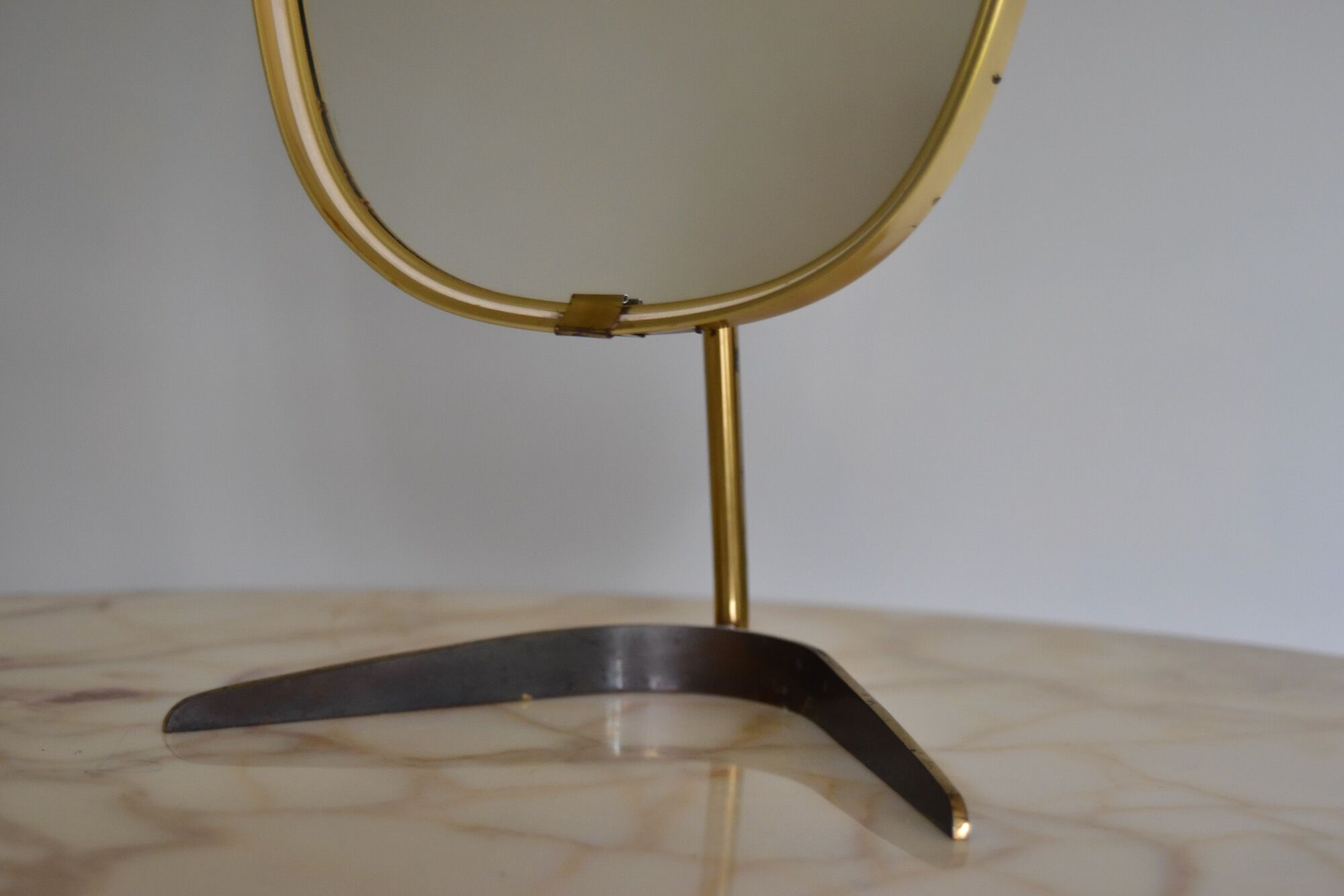 Table mirror 1950s Vereinigte Werkstätten München, Germany