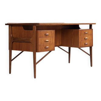 Danish teak desk, 1960s