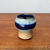 Ceramic mug vase by Danish studio artist Helle Allpass, Denmark, 1960s.