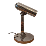 Chrome articulated desk lamp