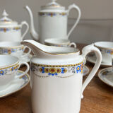 Ancien service à café en porcelaine de Limoges – années 1920