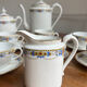 Antique Limoges porcelain coffee set – 1920s