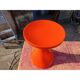 Tabouret Tam Tam vintage plastique orange