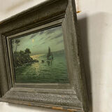 Oil on panel