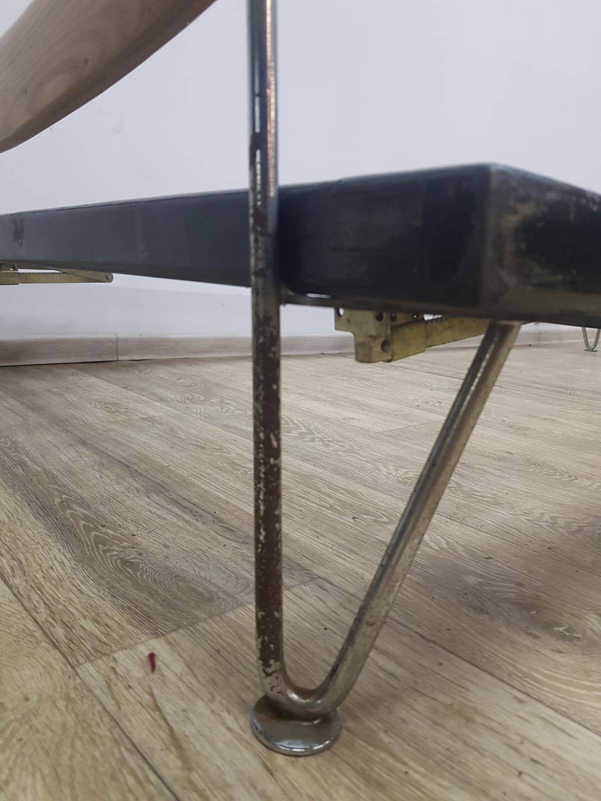 Bed, designed by Fred Ruf for Wohnbedarf, Switzerland, 1950s.No.2