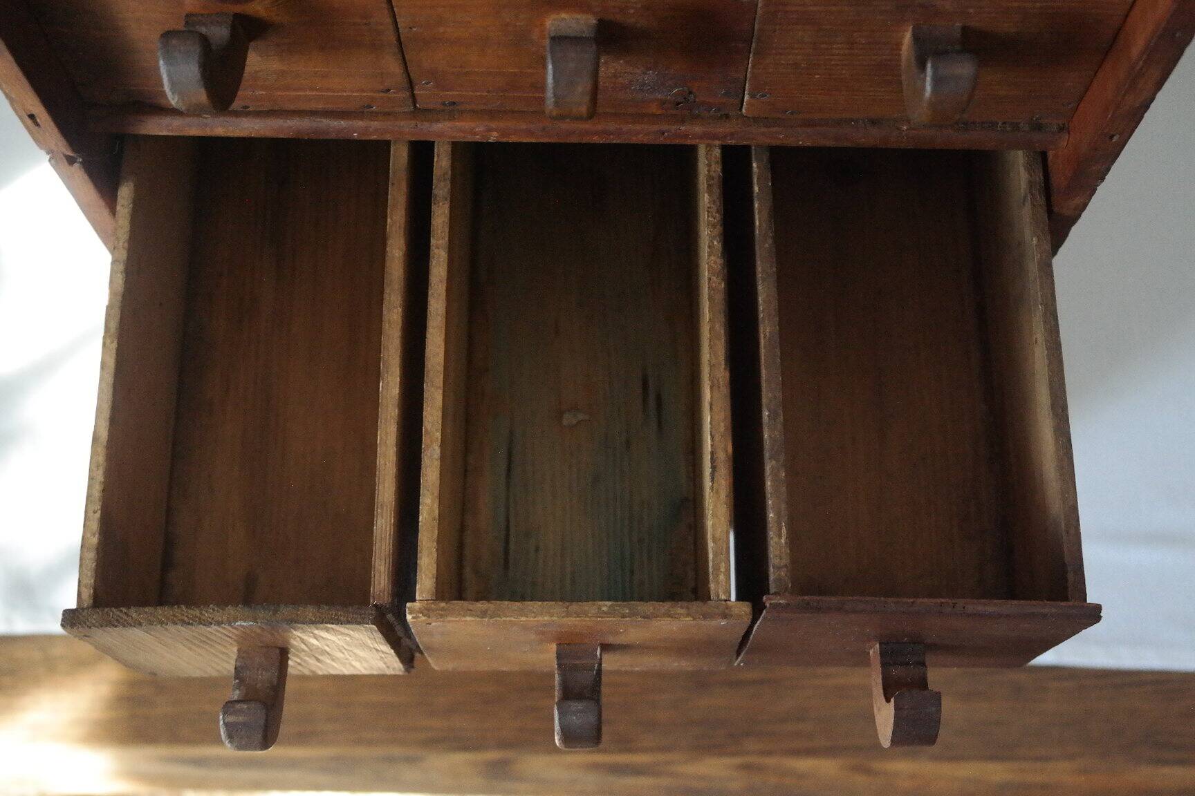 Small Vintage Organizer Craft Furniture