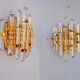 Set of 2 wall sconces Murano Sconces by Paolo Venini