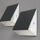 Set of two mid century modern wall lamps by Kaiser Leuchten, 1960s