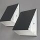 Set of two mid century modern wall lamps by Kaiser Leuchten, 1960s