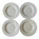 4 soup plates Bernardaud B&Co Limoges France