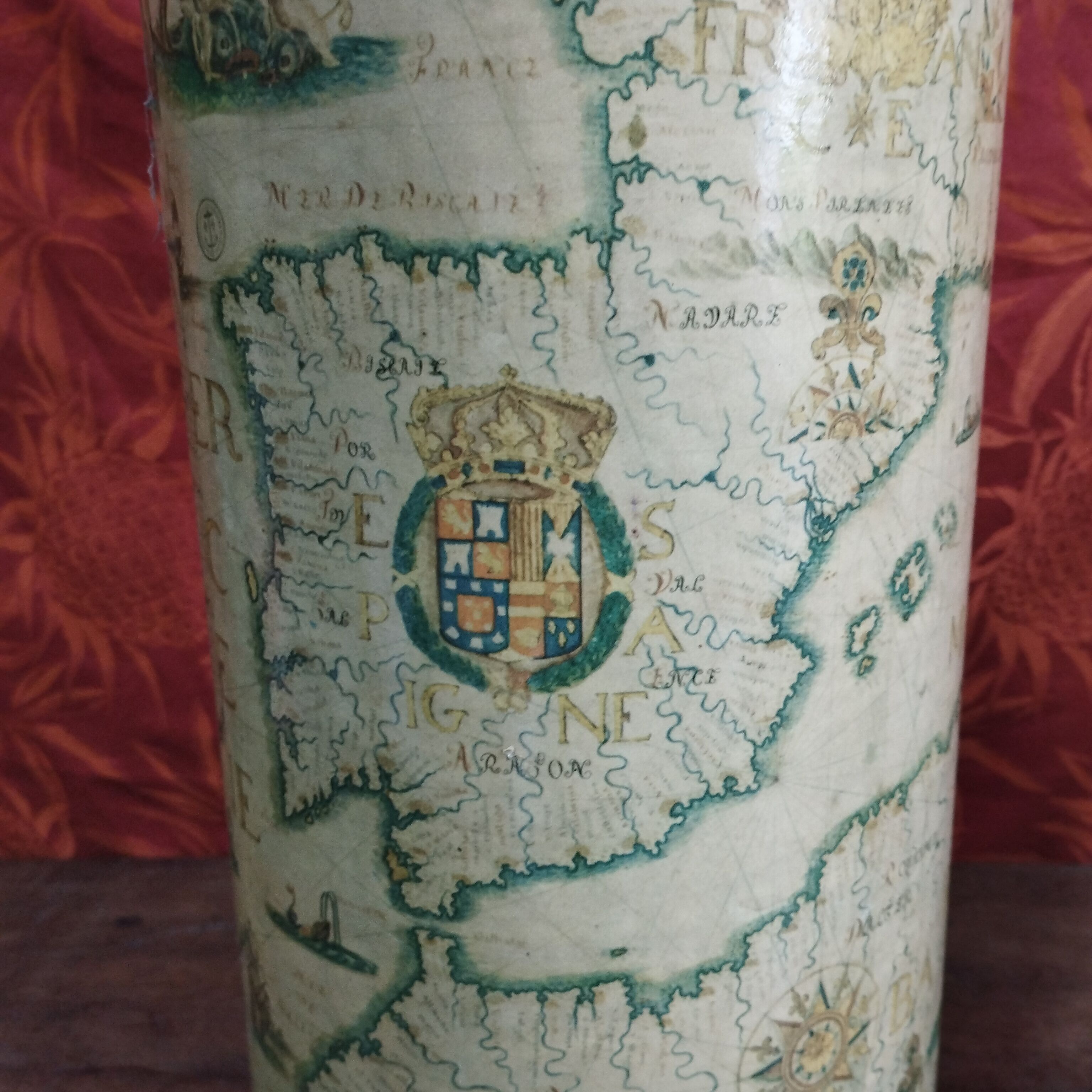 Umbrella door map world