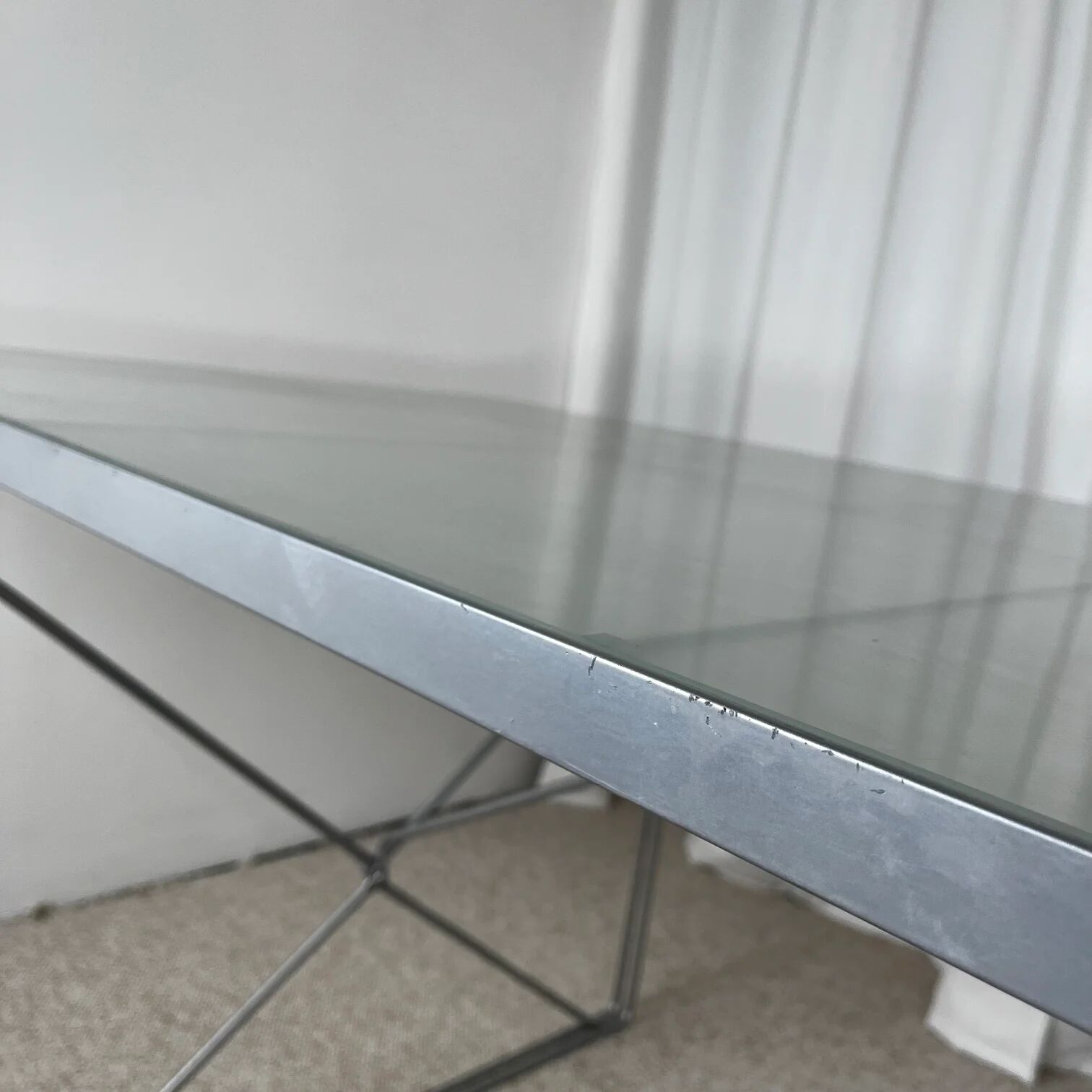 Table de salle à manger / bureau "Moment" par Niels Gammelgaard, Ikea, 1990