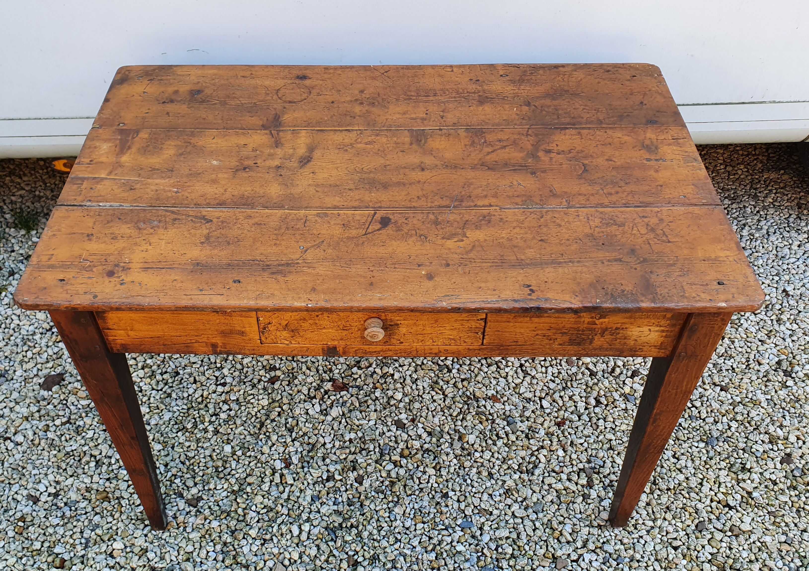 Farm table 1 drawer length 107 cm