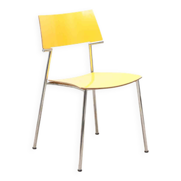 Chaise Gijs Van der Sluis jaune