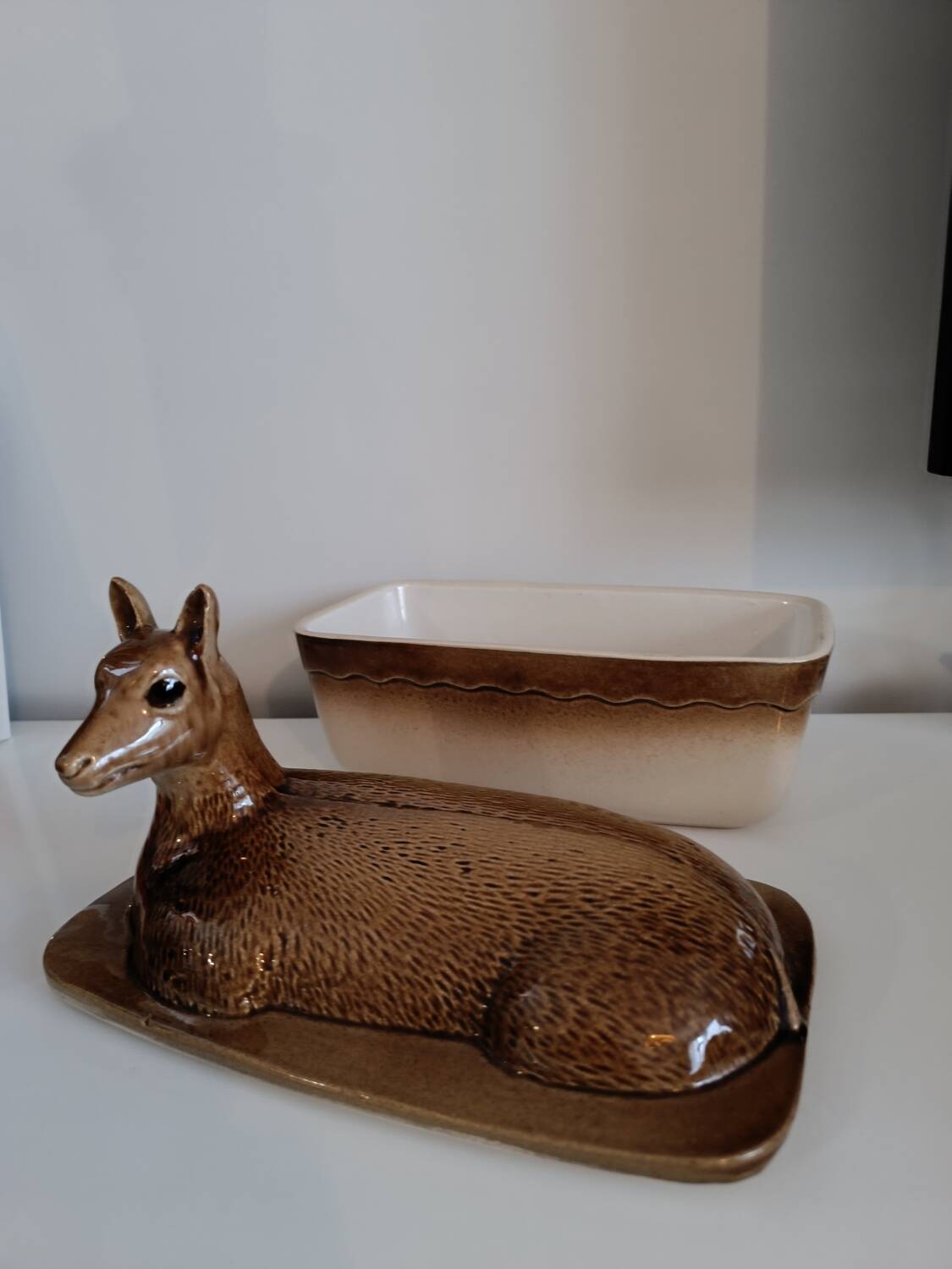 Large doe / deer / roe deer terrine