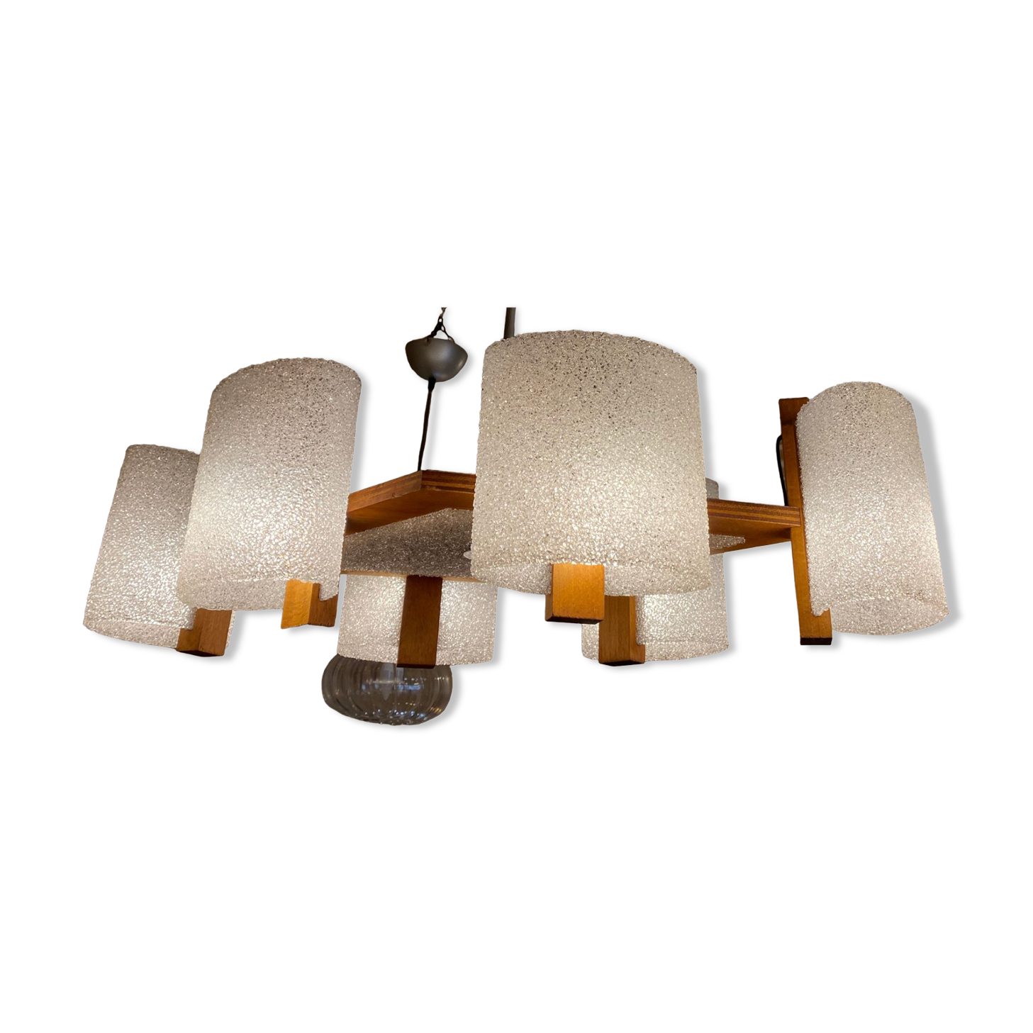 Lustre en lucite scandinave