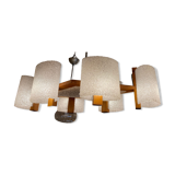 Scandinavian lucite chandelier