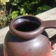 Fat Lava W.Germany 70s colors red brown chocolate vase