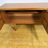 Mid Century Retro Teak Sideboard by Nathan 1960  Squares Danish Design