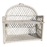 Small rattan shelves
