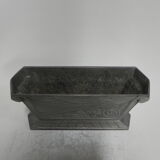 Aluminum art deco vase