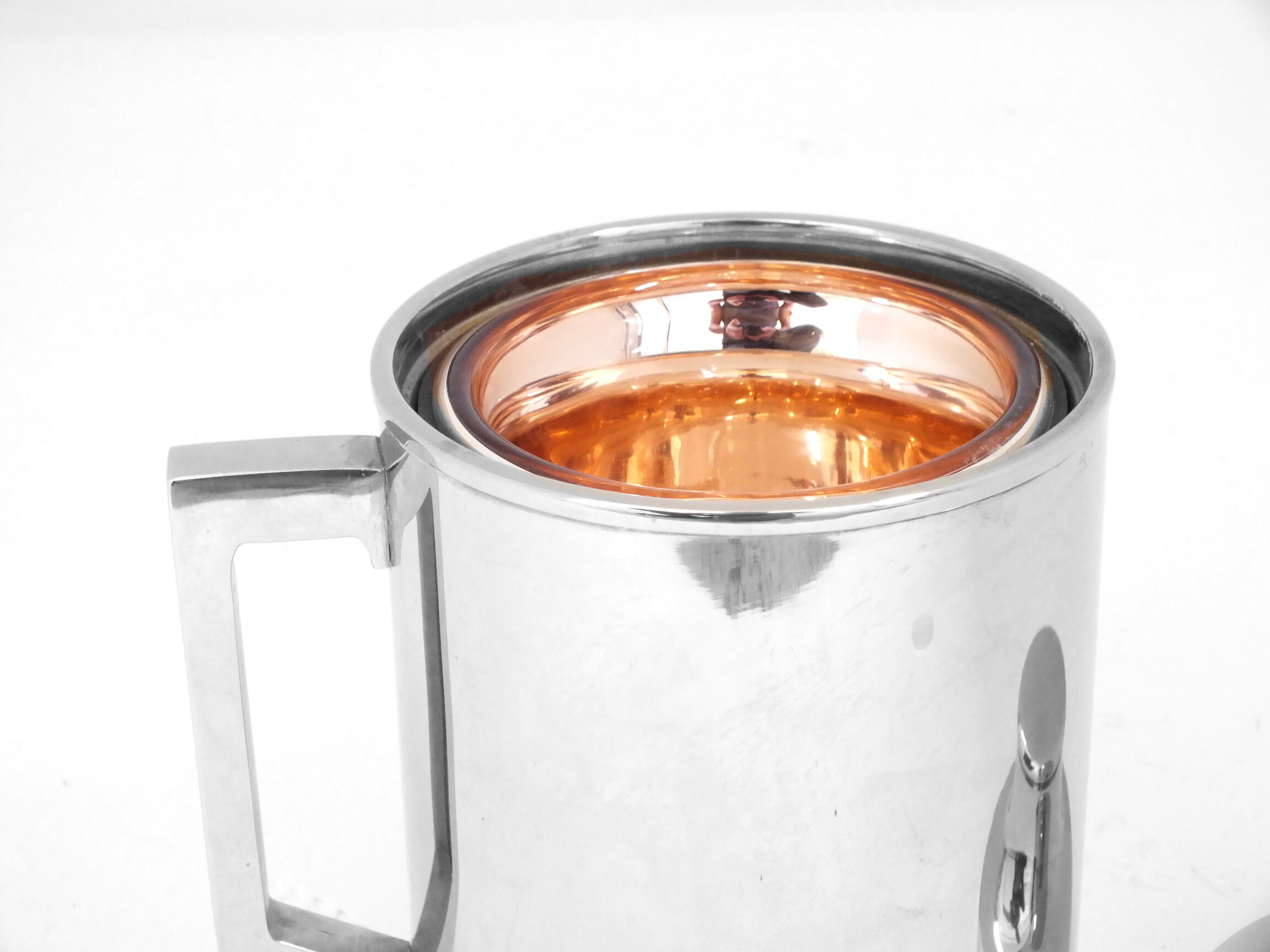 Aldo Tura design ice bucket by Macabo Italy production years '50