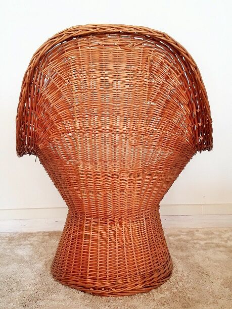 Adult armchair easy flesh rattan