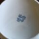 Sugar bowl and porcelain top Jäger Eisenberg - Saxon Blue