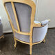 Pair of cabriolet armchairs in Louis XV style