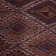 Vintage Turkish kilim handwoven 163x240 cm