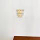 Palazzo Ice Glass Wall Lamp by J.T. Kalmar