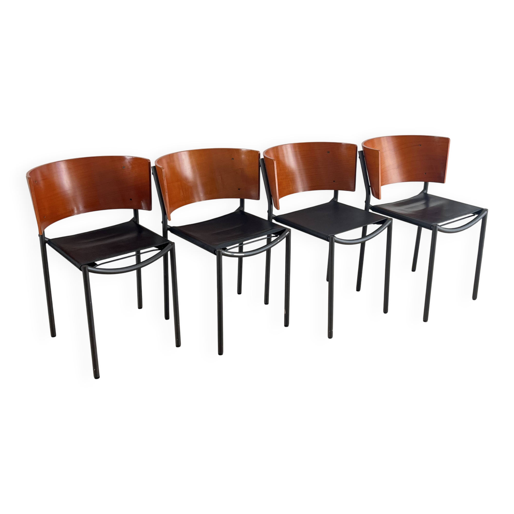 4 Lila chairs by Philippe Starck for XO