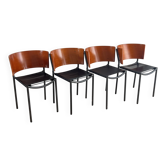 4 Lila chairs by Philippe Starck for XO