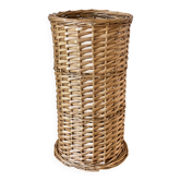 Porte parapluie en rotin vintage