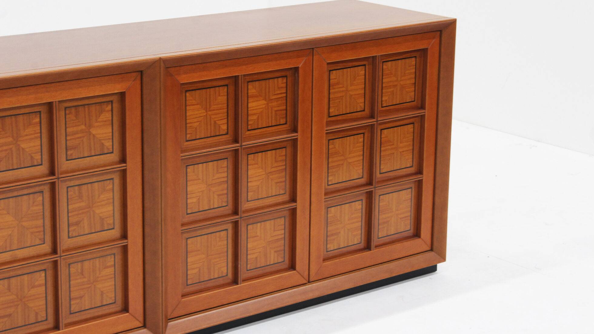 Brutalist Italian sideboard Caccia alla Volpe by Linea Arredo