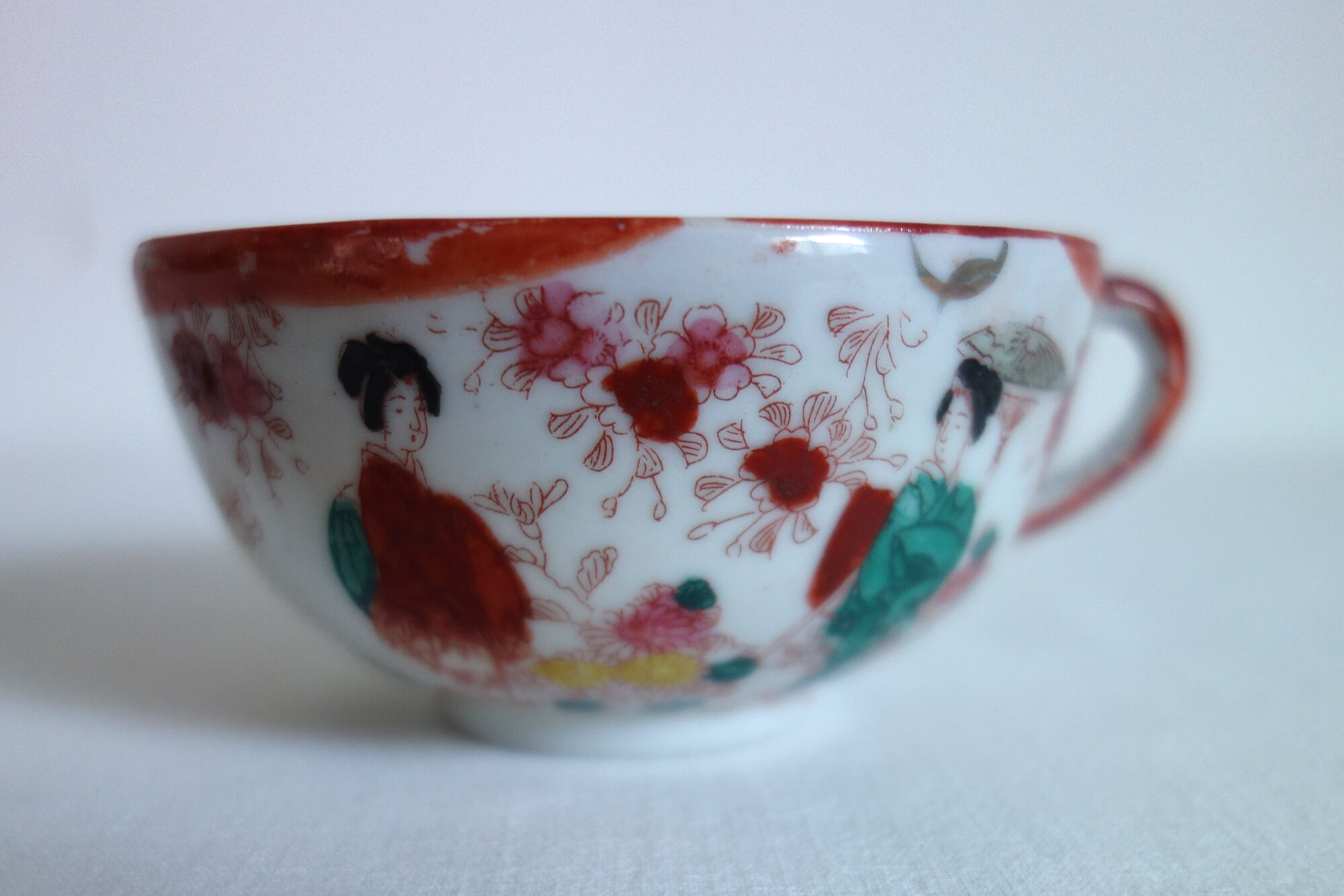3 Vintage Teacups, Japan